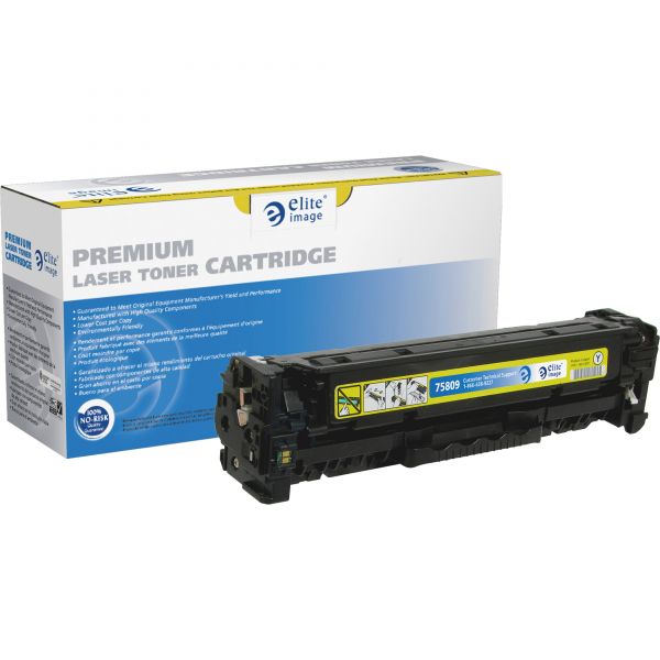 ELI75809 Elite Image Remanufactured HP 305A Yellow Toner Cartridge