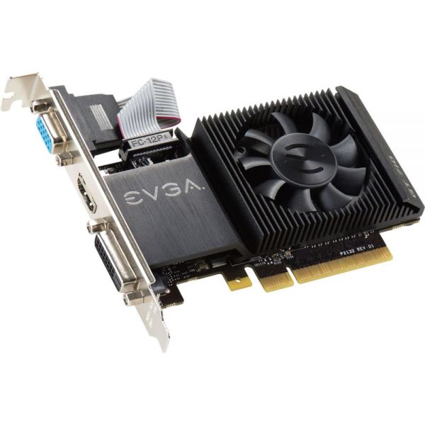 SYNX4424244 EVGA GeForce GT 720 Graphic Card - 954 MHz Core - 1 GB DDR3 SDRAM - PCI Express 2.0 x16 - Low-profile - Single Slot Space Required