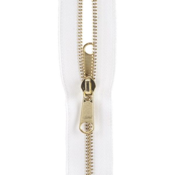 NOTM032765 Reversible Separating Metal Zipper