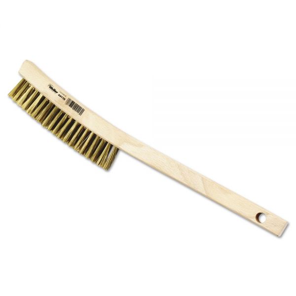 WEI44118 Weiler Platers Brush, .006 Brass Fill