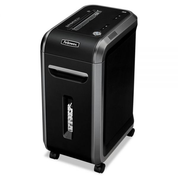 FEL4690001 Fellowes Powershred 90S Heavy-Duty Strip-Cut Shredder, 18 Sheet Capacity