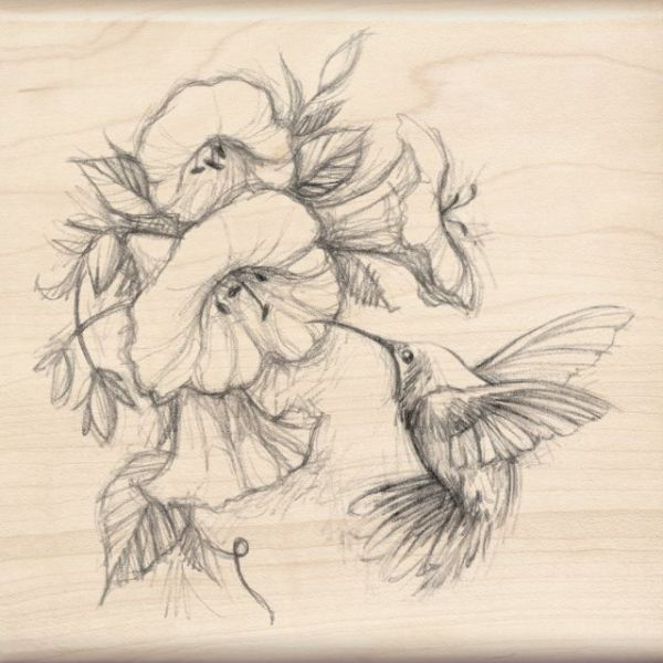 NOTM345197 Inkadinkado Mounted Rubber Stamp 4.5"X4.5"