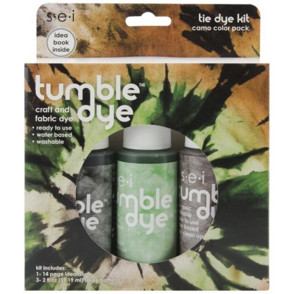 NOTM131094 Tumble Dye Craft & Fabric Tie-Dye Kit 2oz 3/Pkg
