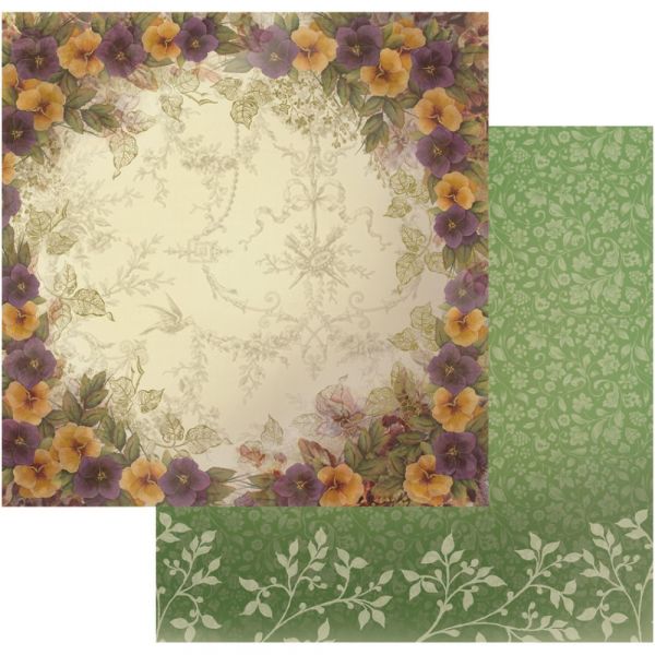 NOTM322369 Hearts Ease Double-Sided Paper 12"X12"