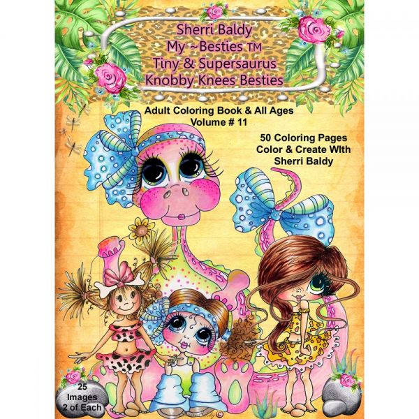 NOTM419927 My Besties Coloring Book 5.25"X8" 50 Pages