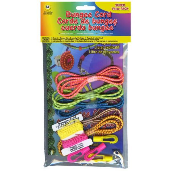 NOTM159211 Bungee Cord Super Value Pack 3' 5/Pkg