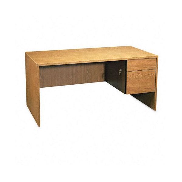 GLBG3060SPRHVO Global Genoa Series Single Right Pedestal Computer Desk