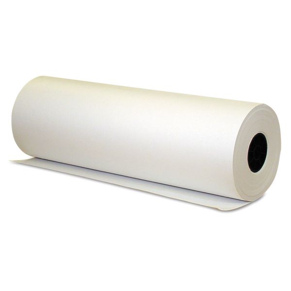 BWKBL1840720 Boardwalk Kraft Paper, 18" x 720 ft, Bleached White