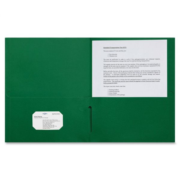SPR78545 Sparco 2-Pocket Folders