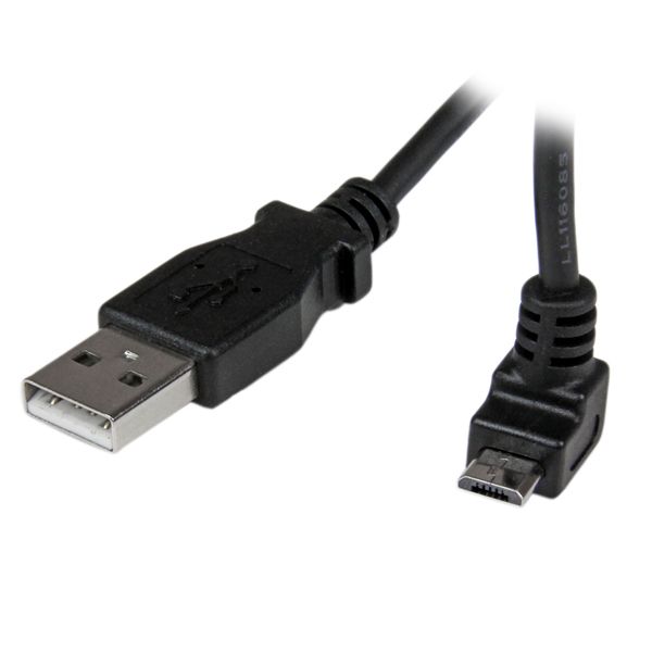 SYNX3635383 StarTech.com 2m Micro USB Cable - A to Up Angle Micro B