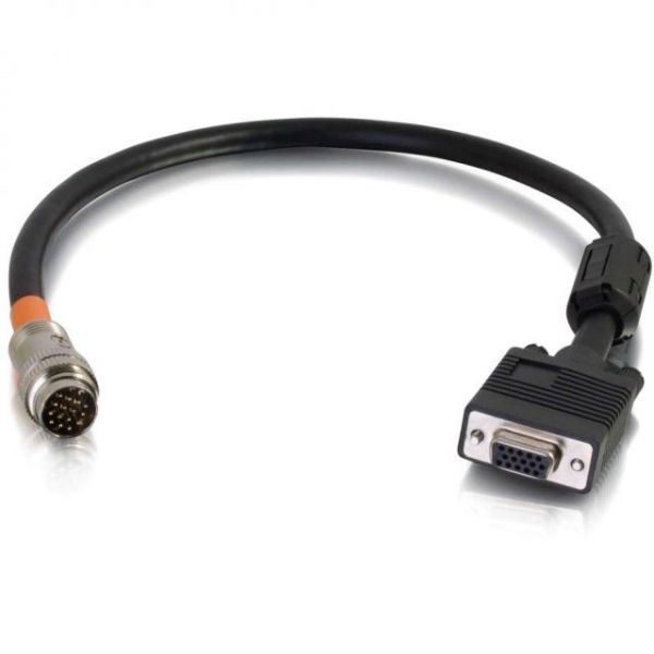 SYNX3470844 C2G 1.5ft RapidRun VGA (HD15) Female Flying Lead