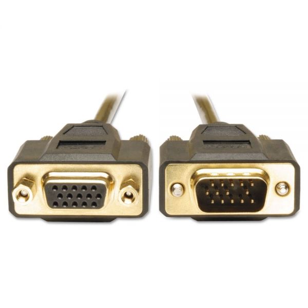 TRPP510006 Tripp Lite VGA Monitor Extension Cable, HD15 Male to HD 15 Female, 6 ft, Black