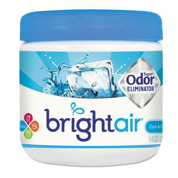 BRI900090EA BRIGHT Air Super Odor Eliminator, Cool and Clean, Blue, 14oz