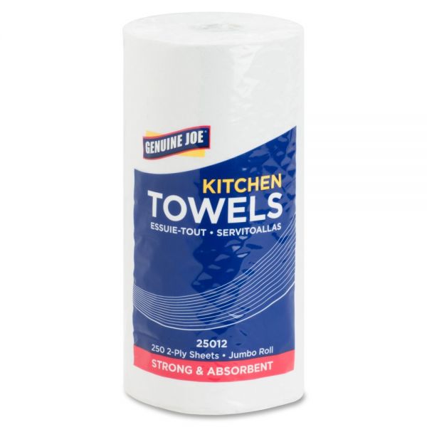 GJO25012 Genuine Joe Perforated Paper Towels