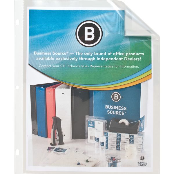 BSN37515 Business Source Top Loading Sheet Protector
