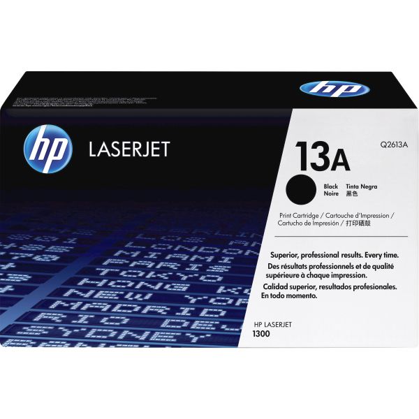 HEWQ2613A HP 13A Black Toner Cartridge (Q2613A)