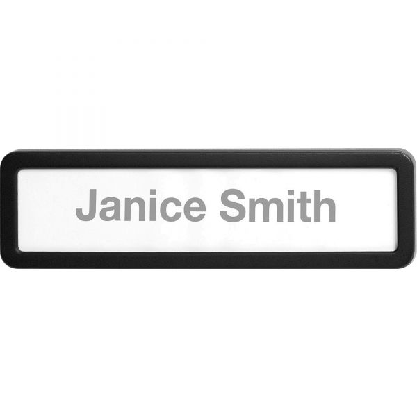 LLR80669 Lorell Recycled Plastic Cubicle Nameplate