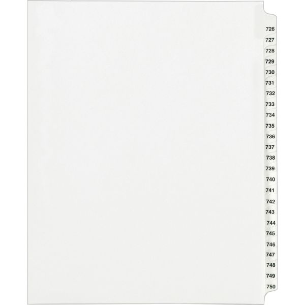AVE82308 Avery Side Tab Collated Legal Index Dividers