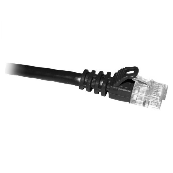 IGRMQY1807 ClearLinks 5FT Cat5E 350MHZ Black Molded Snagless Patch Cable