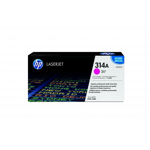 HEWQ7563A HP 314A Magenta Toner Cartridge
