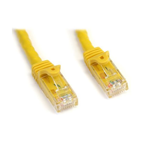 SYNX2711689 StarTech.com 25 ft Yellow Snagless Cat6 UTP Patch Cable