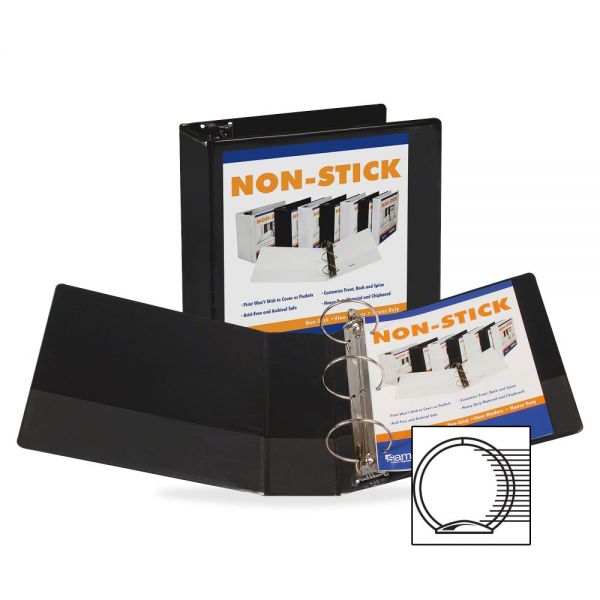 SAM18490 Samsill Non-Stick 4" 3-Ring View Binder