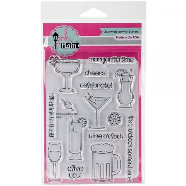 NOTM344659 Pink & Main Clear Stamps 4"X6"