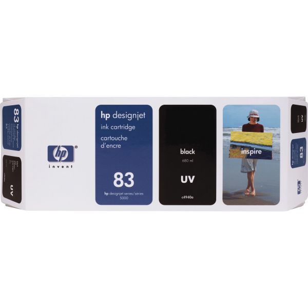 HEWC4940A HP 83 (C4940A) UV Black Original Ink Cartridge