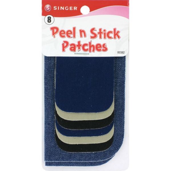 NOTM100260 Peel N Stick Patches Assorted Sizes 8/Pkg