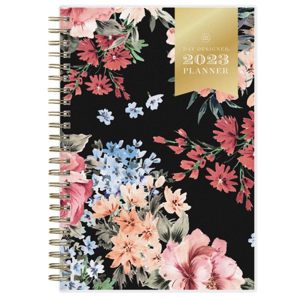 Day Designer Weekly Monthly Planning Calendar 5 X 8 Romance Black 