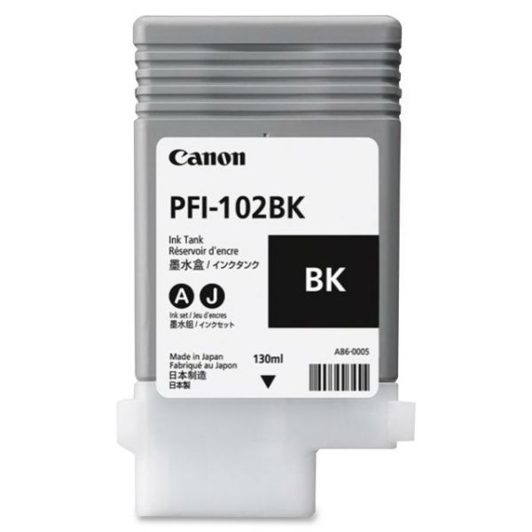 SYNX2670338 Canon PFI-102BK Black Ink Cartridge (0895B001AA)
