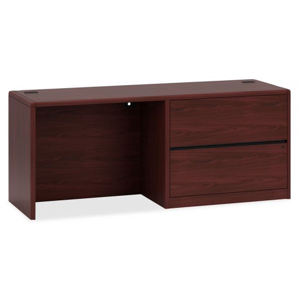 HON10747RNN HON 10700 Series Right Pedestal Credenza | 2 Lateral Drawers | 72"W