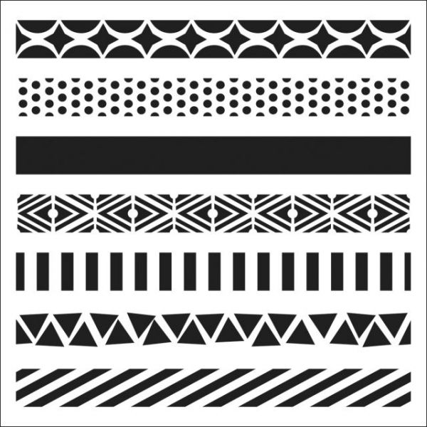 NOTM298848 Crafter's Workshop Template 6"X6"