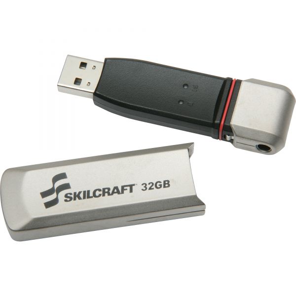 NSN5999355 SKILCRAFT 10-key PIN-pad USB Flash Drive
