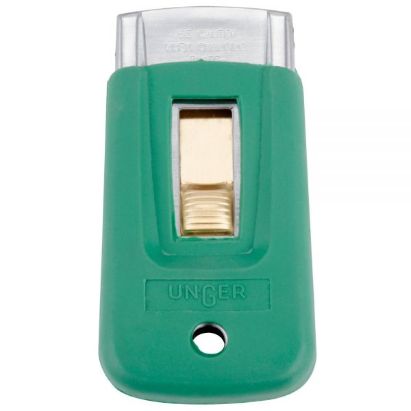 UNGSR040 Unger ErgoTec Safety Scraper with Rubber Cover, Accepts 1 1/2" Blade