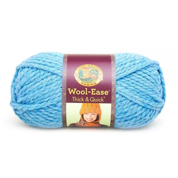 NOTM274687 Lion Brand Wool-Ease Thick & Quick Yarn - Sky Blue