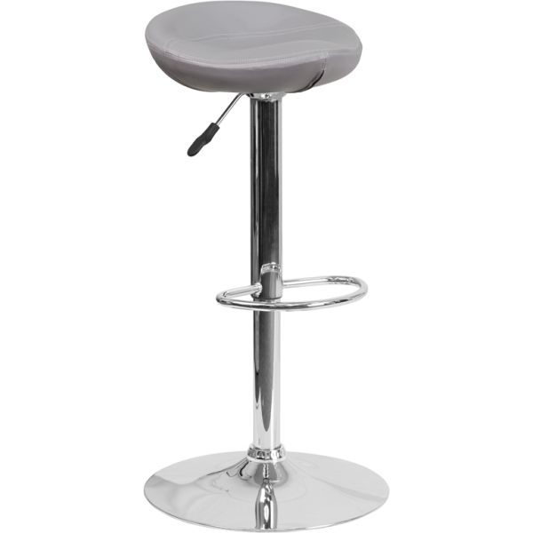 FHFDS8001GYGG Flash Furniture Contemporary Barstool