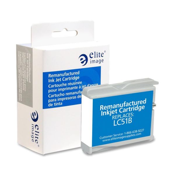 ELI75440 Elite Image Remanufactured Brother LC51BK Ink Cartridge