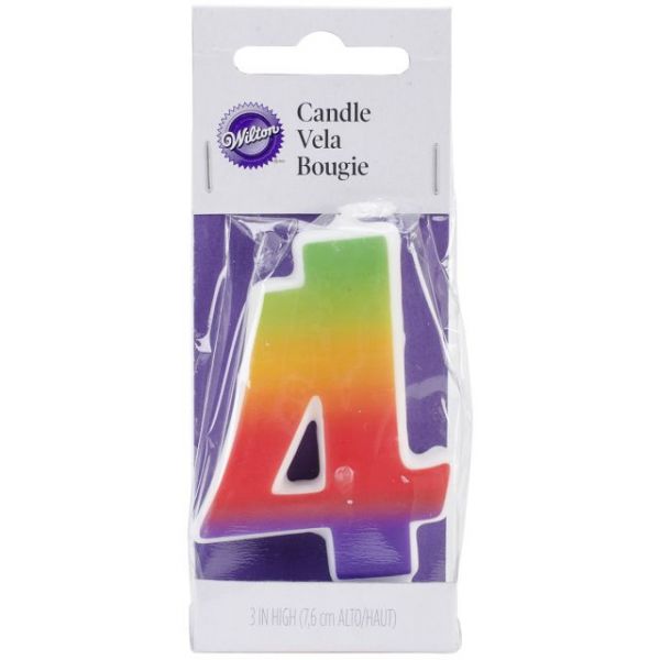 NOTM155060 Rainbow Candle 1/Pkg