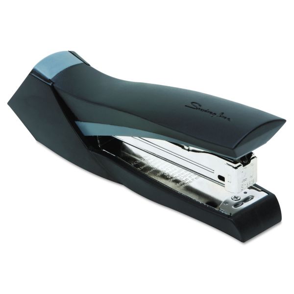 SWI79410 Swingline SmoothGrip Stapler, Full Strip, 20 Sheet Capacity, Black