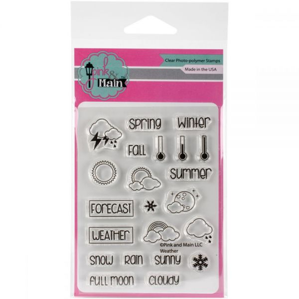NOTM344594 Pink & Main Clear Stamps 3"X4"