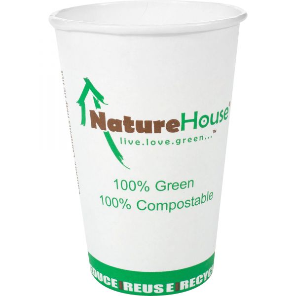 SVAC010 NatureHouse 10 oz Paper Coffee Cups