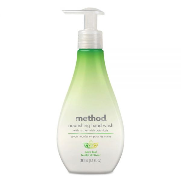 MTH01619 Method Nourishing Hand Wash, Olive Leaf, 9 1/2 oz Bottle, 6/Carton