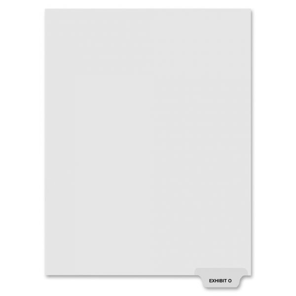 KLF81154 Kleer-Fax 80000 Series Bottom-Tab Legal Exhibit Index Dividers