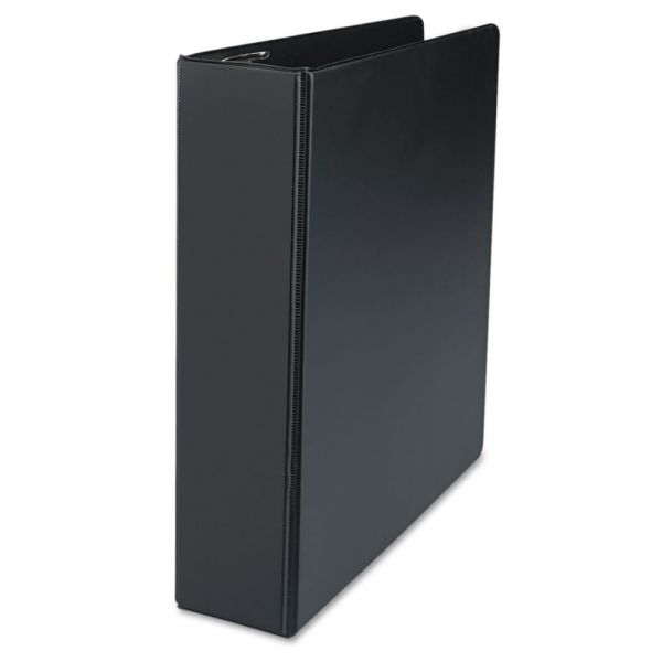 UNV20781 Universal 3-Ring Binder, 2" Capacity, D-Ring, Black