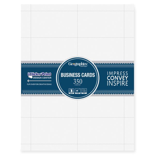 GEO39051 Geographics Business Cards