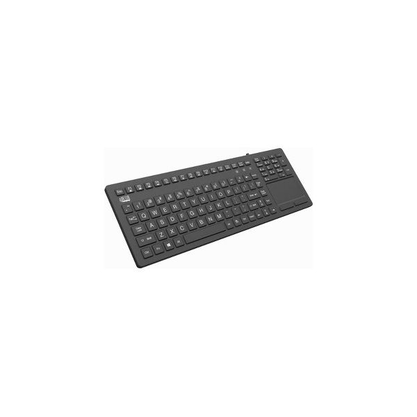 SYNX3958009 Adesso AKB-270UB Antimicrobial Waterproof Touchpad Keyboard