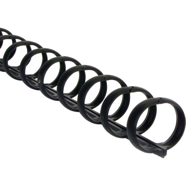SWI15007 Swingline GBC Zip Combs Spines, 5/8" Diameter, Black, 50/Pack