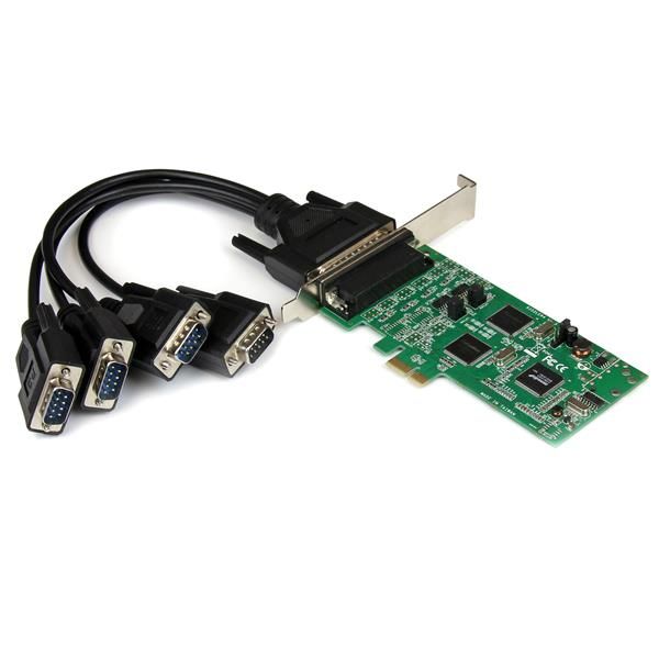 SYNX3442295 StarTech.com 4 Port PCI Express PCIe Serial Combo Card - 2 x RS232 2 x RS422 / RS485