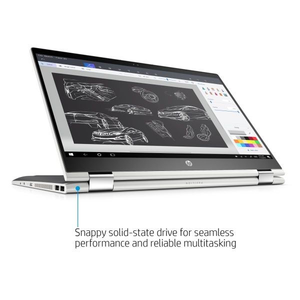 HP Pavilion x360 15-cr0055od Convertible 2-In-1 Laptop, 15.6
